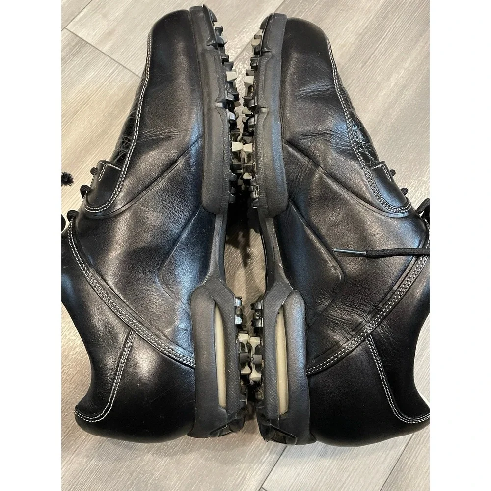Nike Men's Golf Shoes Lace Up Dressy - Black, US 9.5W